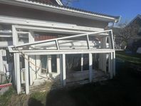 Uterum /inglasning / växthus