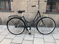 svart damcykel 