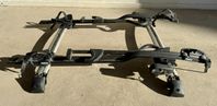 Thule Proride 598 (Svart) (2 st) + Takräcke för Rails
