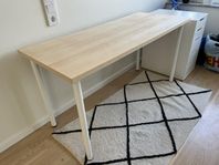 Ikea skrivbord Målskytt björk + Adils