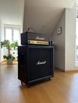 Marshall Lead 100 Mosfet Top & 8412 4x12 Cab - Sv såld 1988