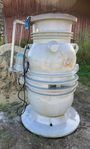 Flygt pumpbrunn inklusive pump
