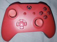 MICROSOFT XBOX ONE TRÅDLÖS RÖD KONTROLL!