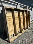 Flotte i tryckt virke, rejäl konstruktion 300x200cm