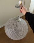 Stor rund lampa 