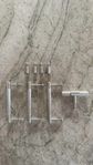 Buster and punch Linear steel handtag och knoppar beslag 
