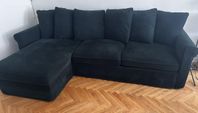 3-sits bäddsoffa med schäslong