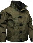 Militär molle jacka 3XL 