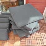 kuddar plus fyllnadsmaterial utemöbler