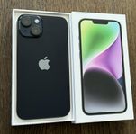 iPhone 14 Midnight 128 GB 100% batterihälsa. 