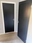 Swedoor Unique 01L Svart Ekfaner