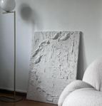 Utförsäljning ateljé: 89x68 cm canvas textur 