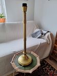 lampfot i "mässing" 