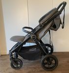 Barnvagn Beemoo BFF40 Sulky, Black/Grey Melange