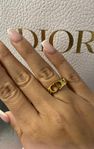 Christian Dior Icon Chain Guld Ring