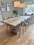 Matbord + stolar fransk lantlig stil