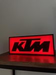 KTM ljusskylt 