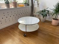 vintage glas soffbord IKEA strind retro