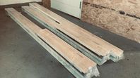 SweDoor breda dörrkarmar djup 147mm för dörr 7*21 och 8*2