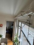 Curtain light block, sheer, curtain rods