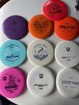 Disc Golf diskar och väska