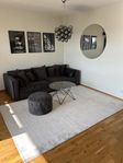 Viskosmatta / Silvergrå / Handvävd 200x300 cm / Mio Carren