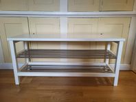 Skohylla, sittbänk från Ikea