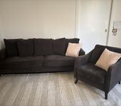 Soffa och två fåtöljer från Mio