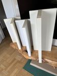 Kartell 3 st hyllor. Design Marcello Siard 