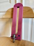 Lila/rosa lampett med spegel från Nedholm Sweden