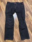 Lindstands Svart mc byxor - Stl L