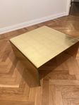 soffbord glas guld