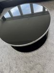 Soffbord (Svart glas)