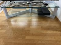 tv bänk (glas)