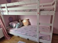 IKEA Loftbed/Bunked with two mattress
