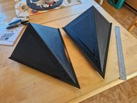 Designerlampor "stealth deco" up-/down-light