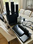 surround med trådlösa satelliter 