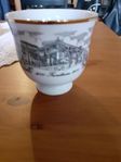 kaffeservis Trondheim millenium med bok