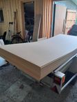 MDF 12mm, 122x305cm, obs måttet !
