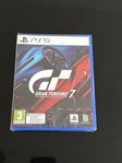Gran Turismo 7 Ps5 med plast helt ny