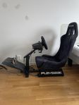 Playseat med logitech G29 ratt pedaler + växelspak