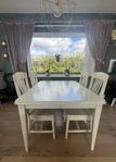 Fin vintage matgrupp med 8 st stolar 