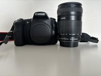 Canon 60D med Canon 18/135 mm is