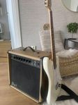 Elgitarr och förstärkare 