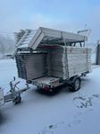 Aluminiumställning/Rullställning zip-up / alufase uthyres