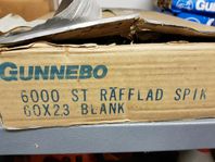 Spik Gunnebo 60 2,3 räfflad blank stor låda