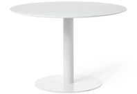 Vit runt matbord diam 110 cm från Mio