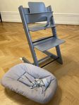 Stokke Tripp Trapp inklusive tillbehör och newbornset 