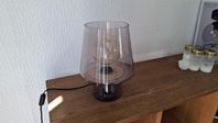 Designlampa i Glas