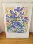 Lena Linderholms " Blue Iris in provance".